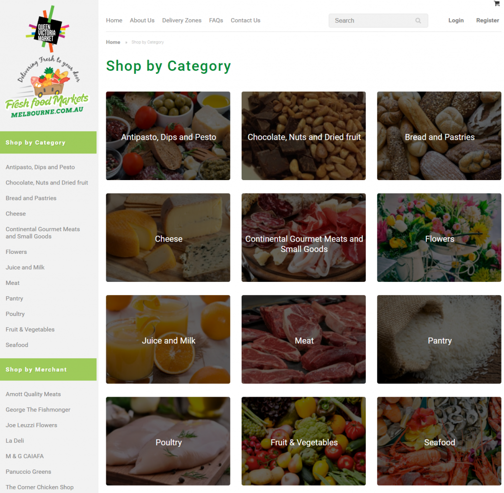 bigcommerce software fresh food markets
